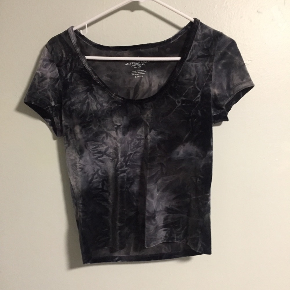American Eagle Tie Dye V Neck